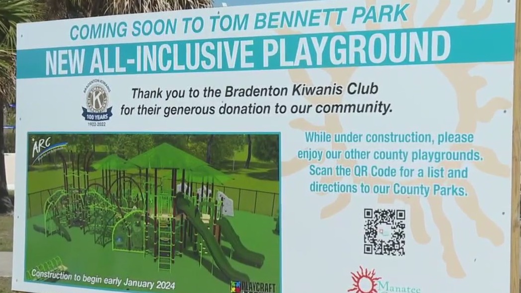 Accessible playground coming to Manatee County